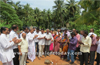 Foundation stone laid for Under Ground Drainage Project near Urwa Hoigebail